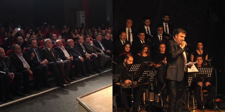 ŞANDER Türk halk müziği konserine yoğun ilgi.