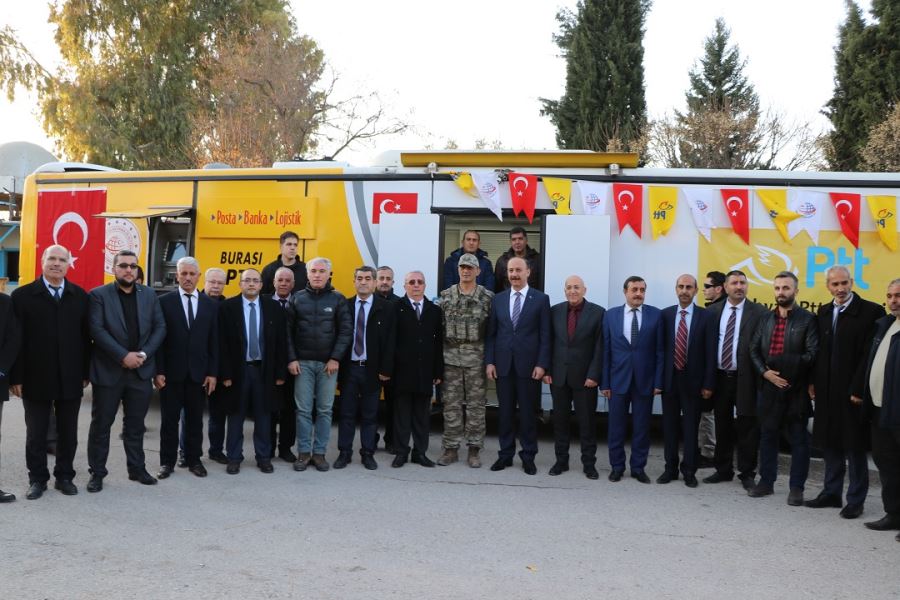 PTT’nin Suriye’deki 10’uncu Şubesi Tel Abyad’da Açıldı