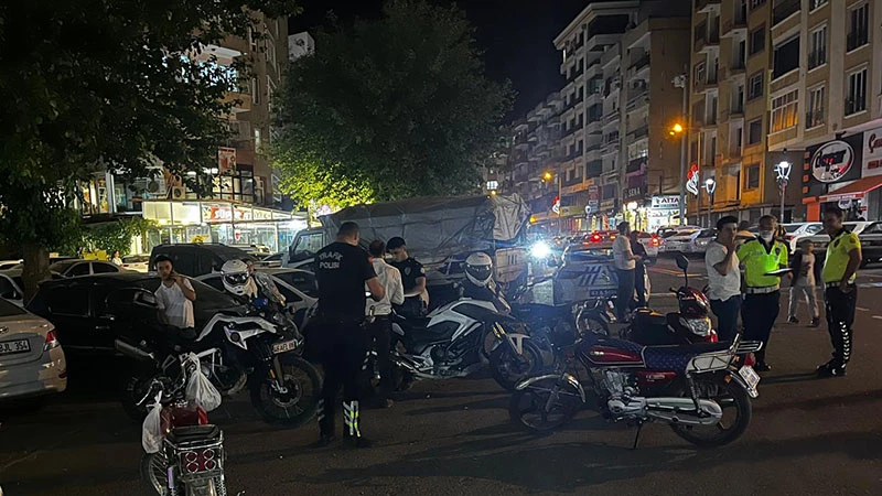 Şanlıurfa’da 17 motosiklete cezai işlem uygulandı
