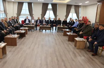 ŞANLIURFA TİCARET BORSASI’NDA BAYRAMLAŞMA TÖRENİ GERÇEKLEŞTİRİLDİ