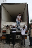  Şanlıurfalı Yardımseverler Suriye`ye 3 Tır Dolusu Yardım Gönderdi