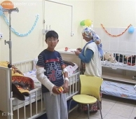 Çocuk Hastanesi`nden Hasta Çocuklara Bayram Kutlaması
