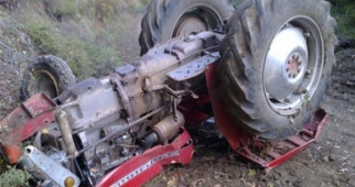 Hilvan`da Traktör Kazası: 1 Ölü