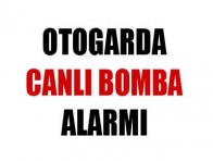 Otogar`da canlı bomba alarmı