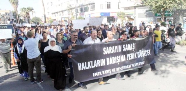 Ankara`daki Saldırı Şanlıurfa`da  Protesto Edildi