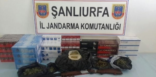 Şanlıurfa`da Kaçakçılık Operasyonu: 4 Gözaltı