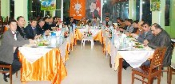 Hilvan AKP Teşkilatında Birlik Toplantısı