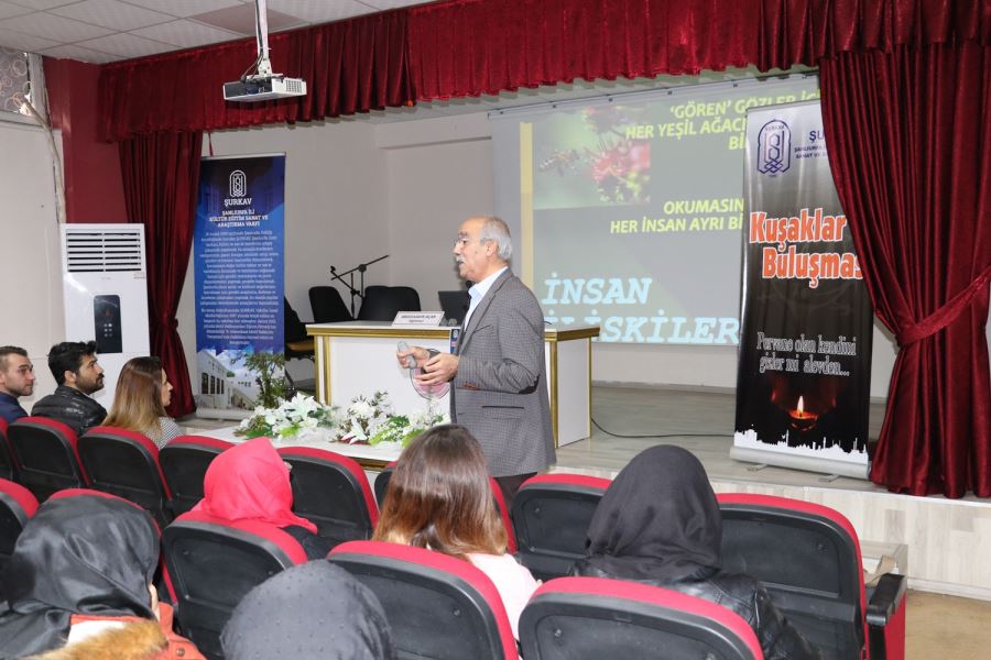 ŞURKAV, Kuşaklar Buluşması Konferansları Devam Ediyor