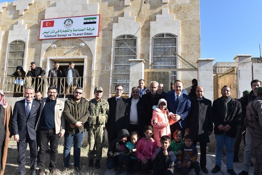 Tel Abyad Ticaret ve Sanayi Odası Faaliyetlerine Başladı