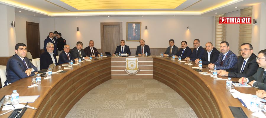 ŞANLIURFA’NIN İSTİHDAMA YÖNELİK TOPLANTI DÜZENLENDİ