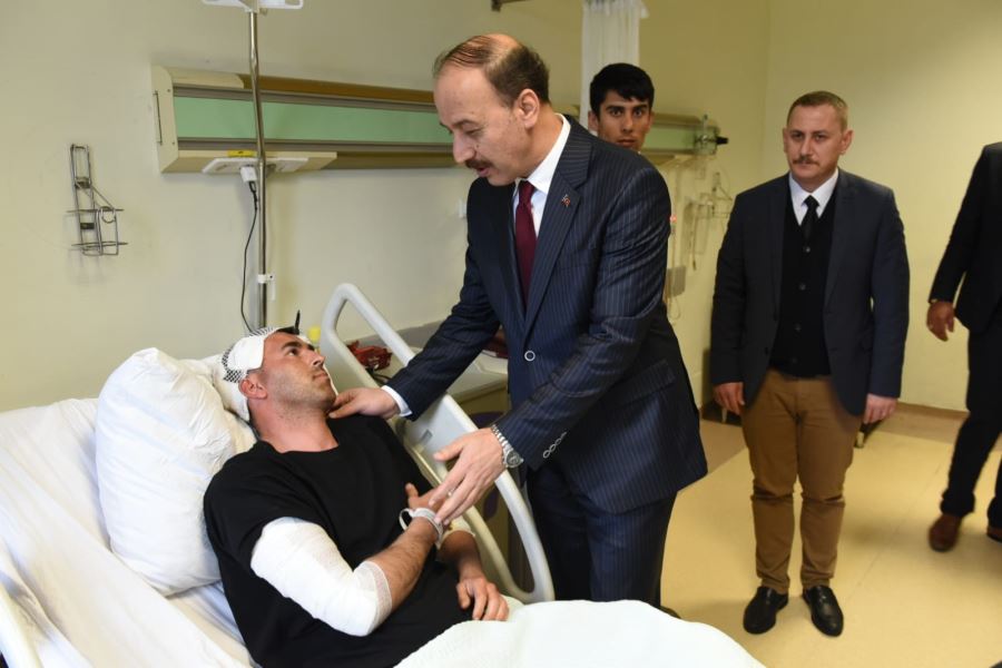 Vali Erin: Yaralı Askerlerimizin Hayati Tehlikesi Yok