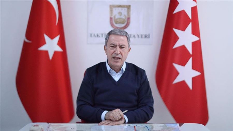 Bakan Akar: Bahar Kalkanı Harekatı