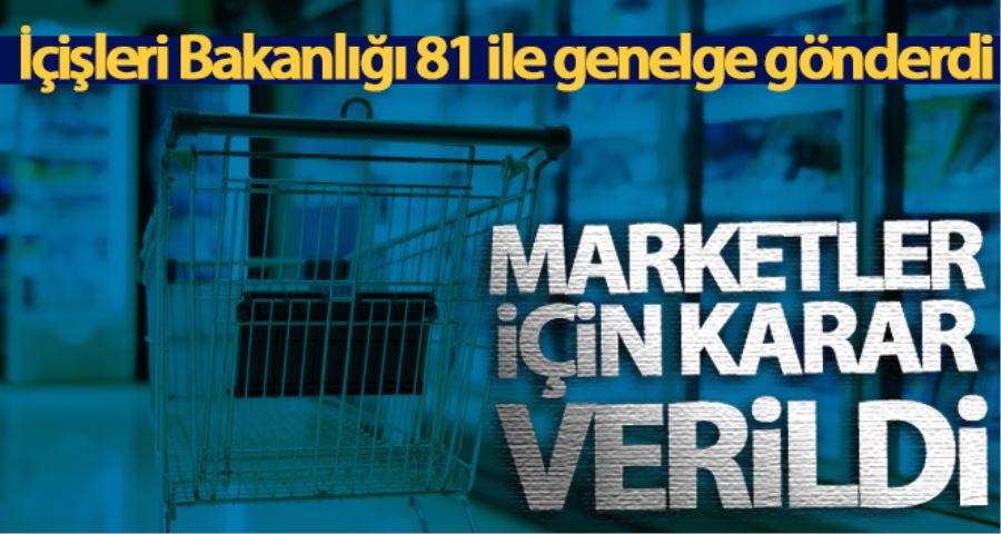 İçişleri Bakanlığı, 81 ile genelge gönderdi! 