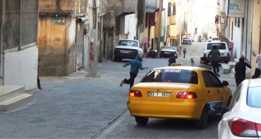 Onlar kaçtı polis kovaladı