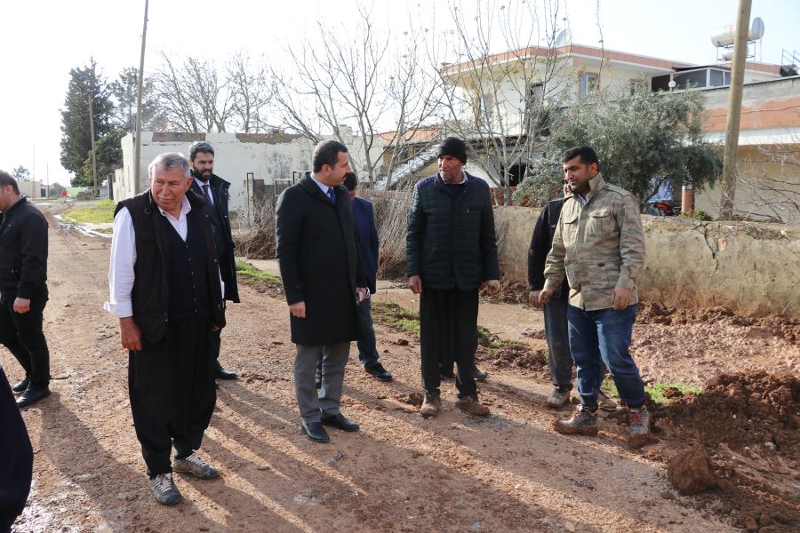 BAŞKAN BAYDİLLİ SEL BÖLGESİNİ ZİYARET ETTİ.