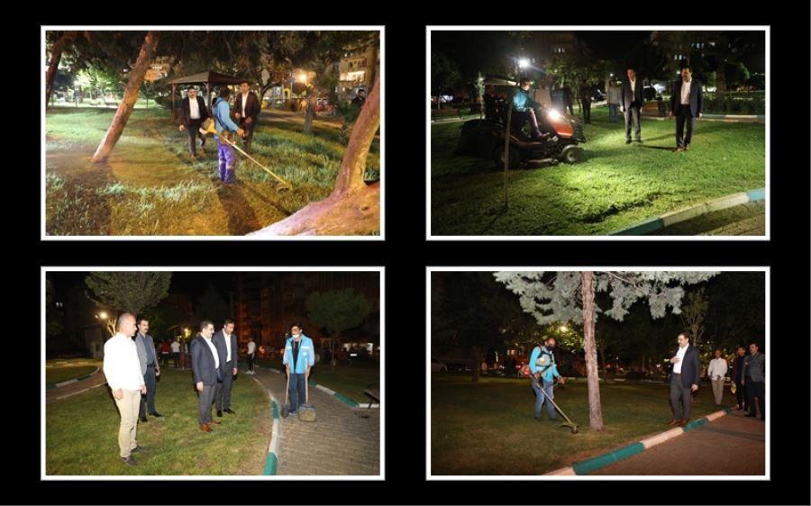 BAŞKAN CANPOLAT’TAN GECE MESAİSİNE GECE DENETİMİ