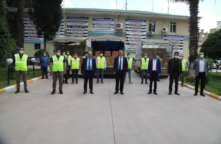 BÜYÜKŞEHİR’DEN BİRECİK’E GIDA YARDIM DESTEĞİ