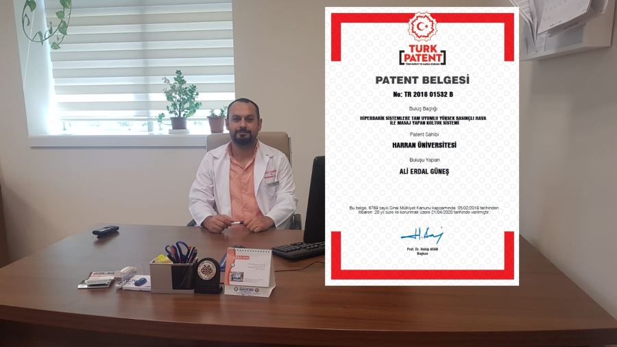 Harran Üniversitesi Tıp Alanında Bir Patent Daha Aldı