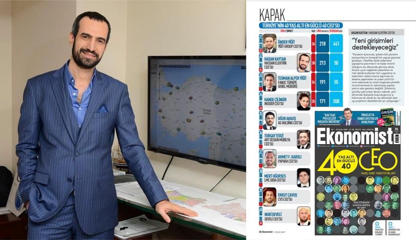 Şanlıurfalı İş Adamı Hasan KAYTAN, Türkiye’deki En Başarılı 40 İş Adamı Listesine Girdi.