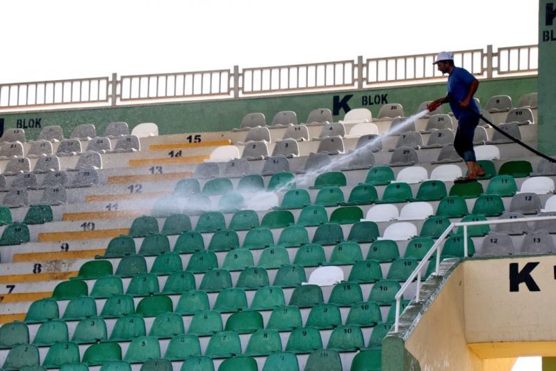 11 Nisan Stadyumu yeni sezon hazırlanıyor