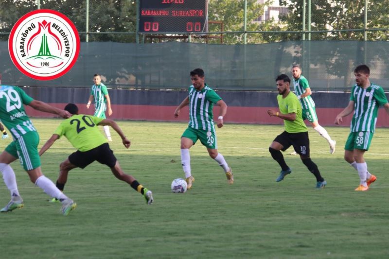 Karbel Karaköprü Belediyespor sezonun ilk maçına çıkıyor