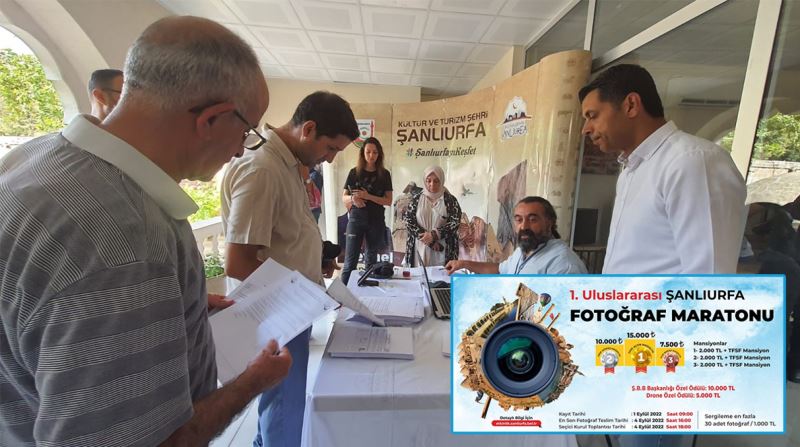 1. Uluslararası Şanlıurfa Fotoğraf Maratonu kayıtları başladı