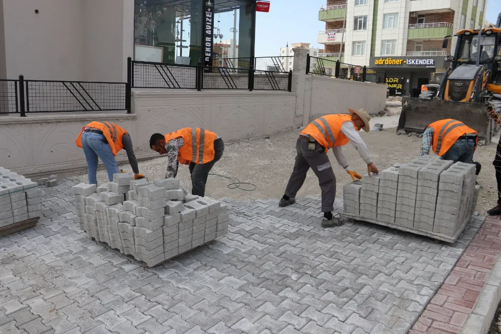 KARAKÖPRÜ’DE YENİ YOL ÇALIŞMALARI HIZ KESMEDEN DEVAM EDİYOR