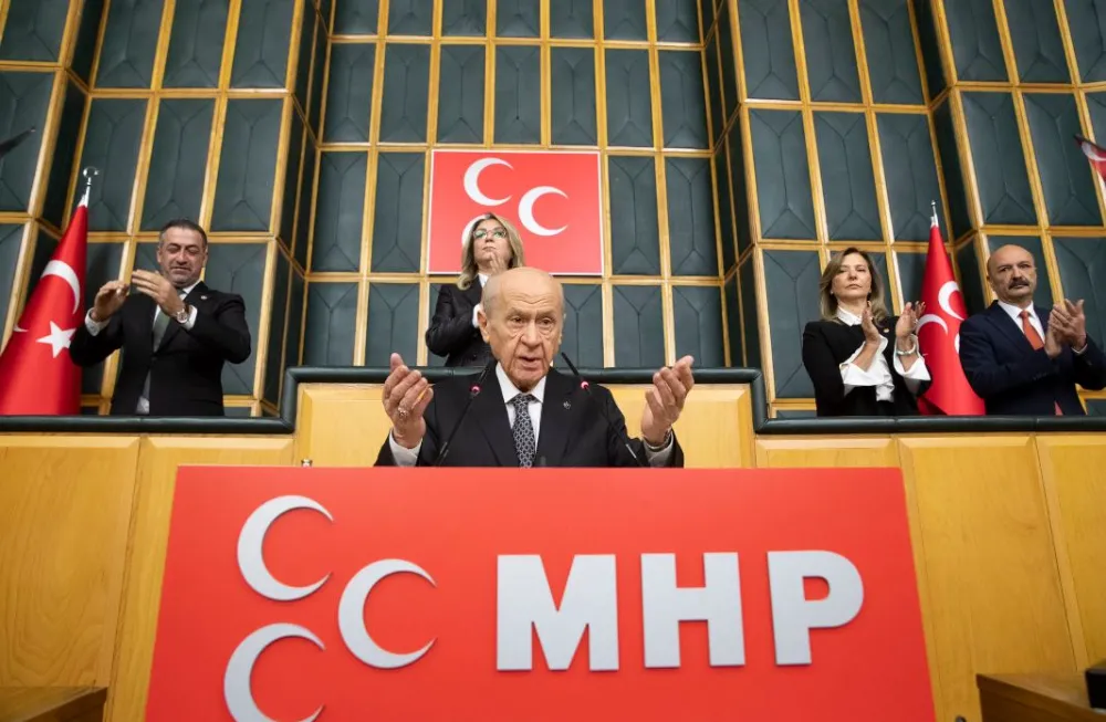 MHP LİDERİ BAHÇELİ: 