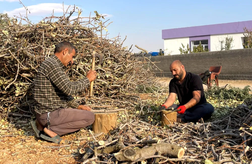 SURUÇ KIRSALINDA KIŞ HAZIRLIKLARI BAŞLADI