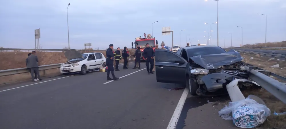 ŞANLIURFA’DA TRAFİK KAZASI: 6 YARALI