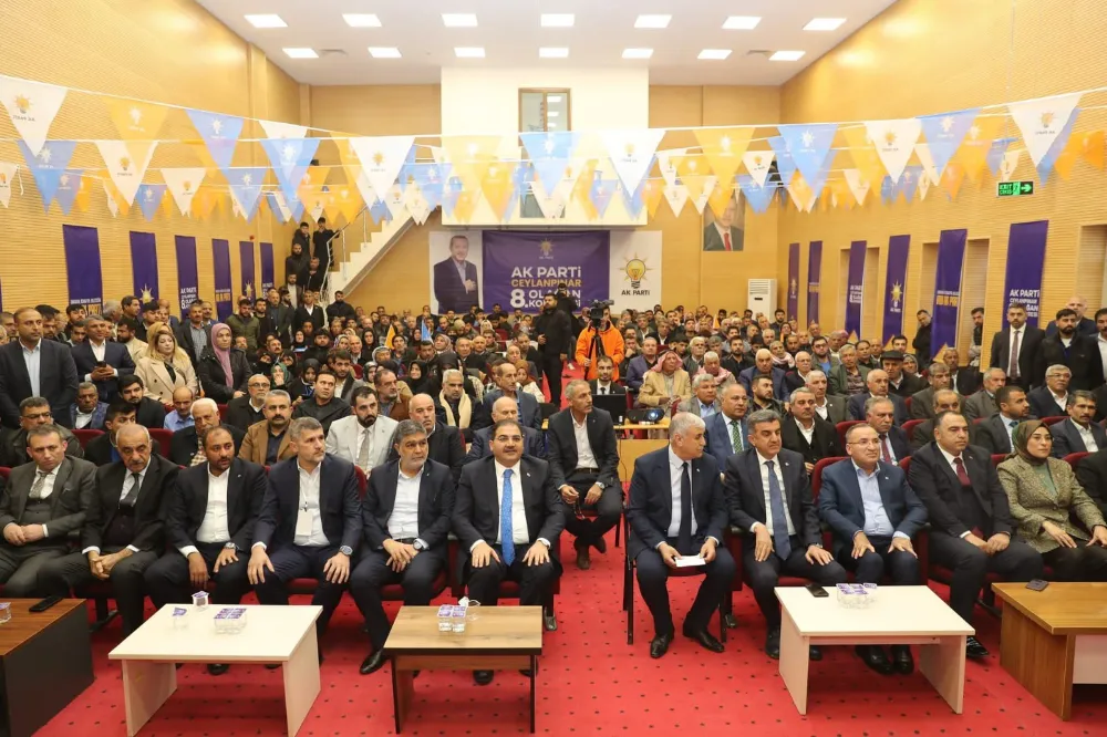 AK PARTİ CEYLANPINAR’DA YENİ BAŞKAN BELLİ OLDU