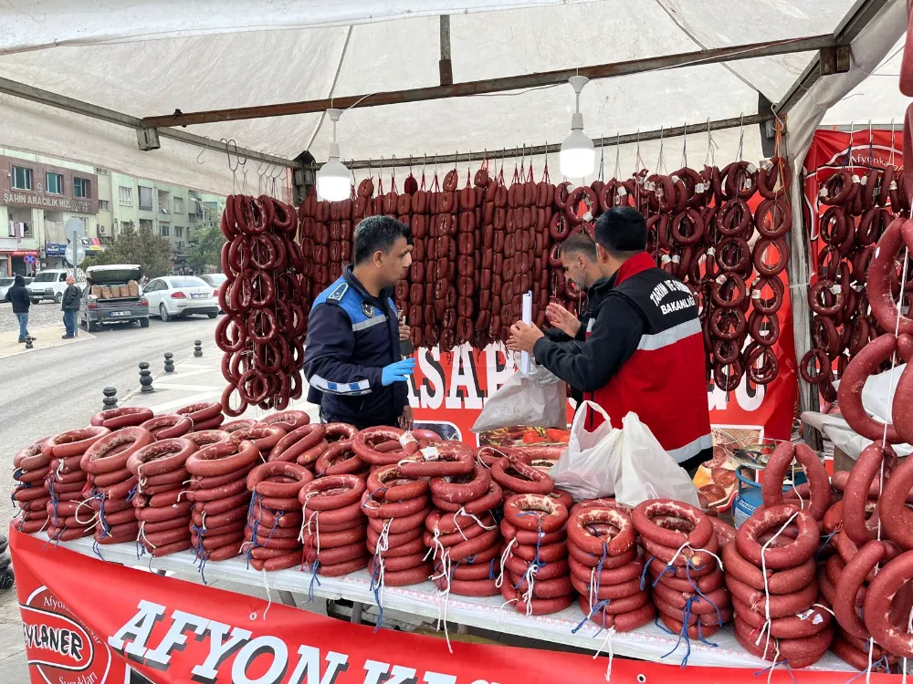 ŞANLIURFA BÜYÜKŞEHİR BELEDİYESİ ZABITASINDAN SAHTE SUCUK OPERASYONU