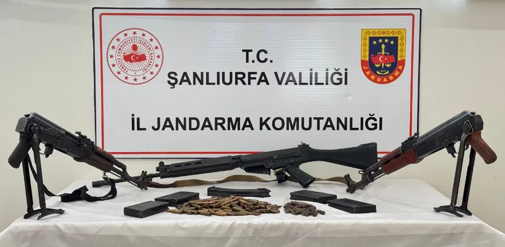 JANDARMA OPERASYONUNDA ÇOK SAYIDA SİLAH ELE GEÇİRİLDİ