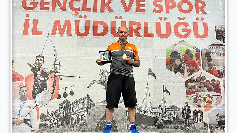 Şanlıurfalı sporcu masa tenisinde üçüncü oldu