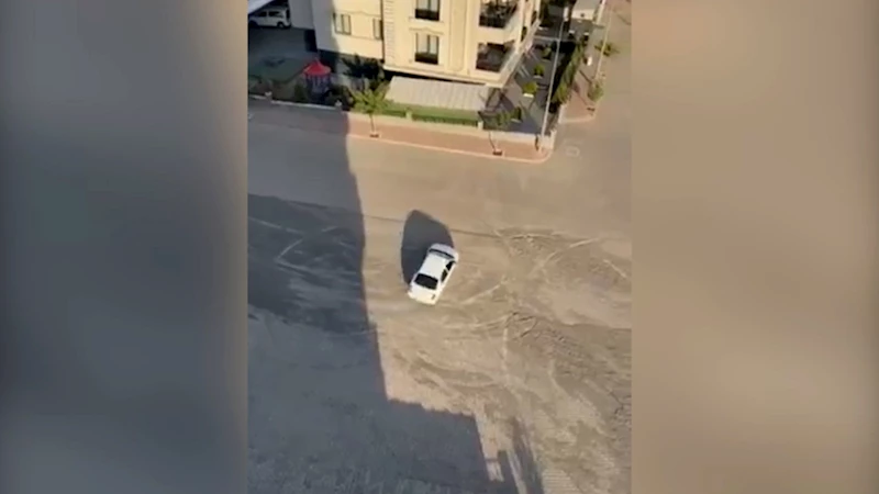 Şanlıurfa’da drift yapan sürücünün ehliyeti 60 gün süreyle iptal edildi