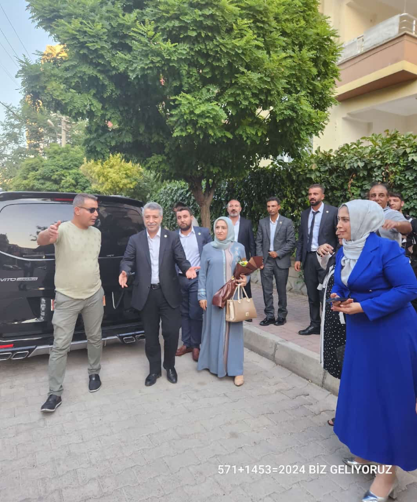 Yeni yüzyıl partisi ve  Osmanlı teşkilatı genel başkanı Mehmet Ali arslan şanliurfaya geldi  