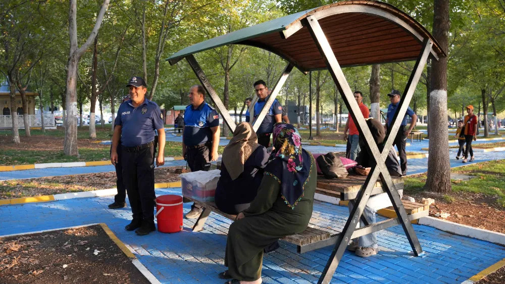 KARAKÖPRÜ PARKLARI GÜVENLİK İÇİN DENETLENİYOR