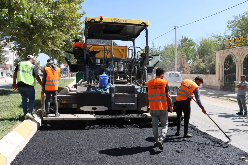 HALİLİYE’NİN YOL SORUNUNA BÜYÜKŞEHİRDEN KAPSAMLI ÇÖZÜM