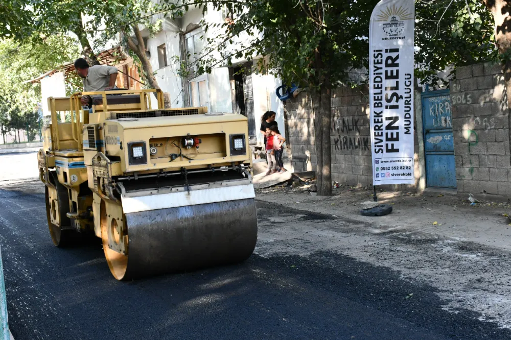 SİVEREK BELEDİYESİ ÜST YAPI ÇALIŞMALARINI HIZLANDIRDI