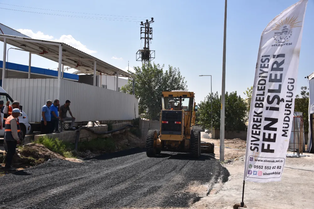 SİVEREK’TE ÜSTYAPI ONARIM ÇALIŞMALARI DEVAM EDİYOR