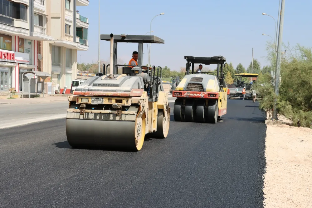 BÜYÜKŞEHİR’DEN KONFORLU YOLLAR