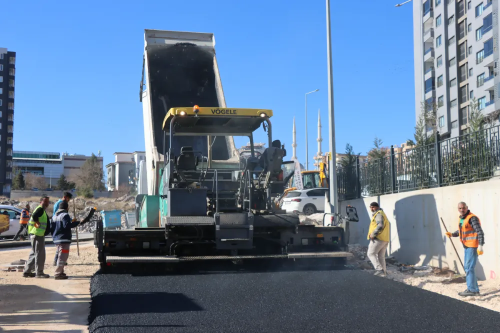 ERTUĞRULGAZİ MAHALLESİ’NDE ASFALT VE YOL ÇALIŞMALARI TAMAMLANDI