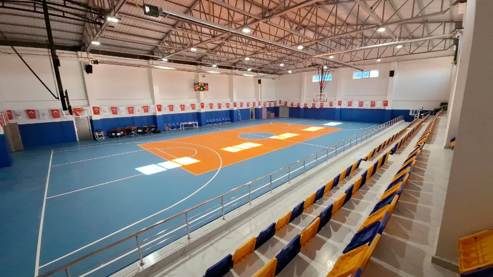 PAŞABAĞI SPOR SALONU GENÇLERİN HİZMETİNE AÇILDI