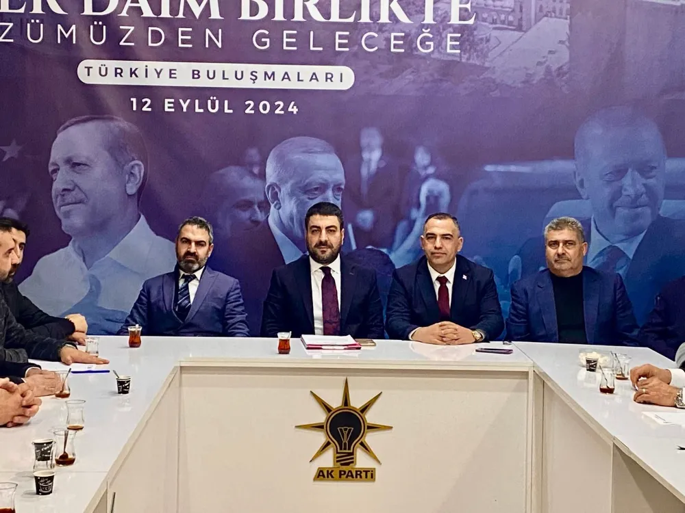 AK Parti Karaköprü İlçe Başkanlığı 2025 Yılının İlk Toplantısını Gerçekleştirdi