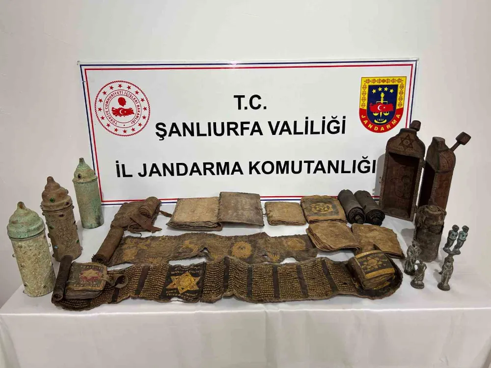 ŞANLIURFA’DA TARİHİ ESER OPERASYONU: 2 GÖZALTI