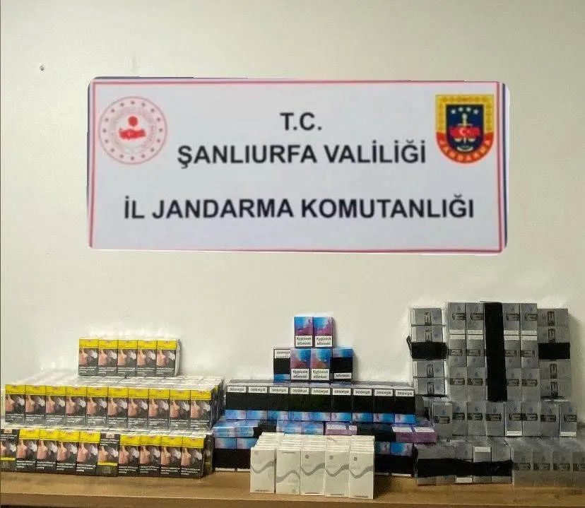 ŞANLIURFA’DA KAÇAKÇILIK OPERASYONU