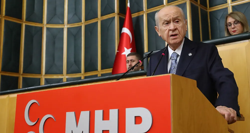 MHP LİDERİ BAHÇELİ: 
