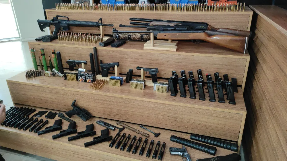 SİLAH KAÇAKÇILIĞI OPERASYONU: 4 GÖZALTI