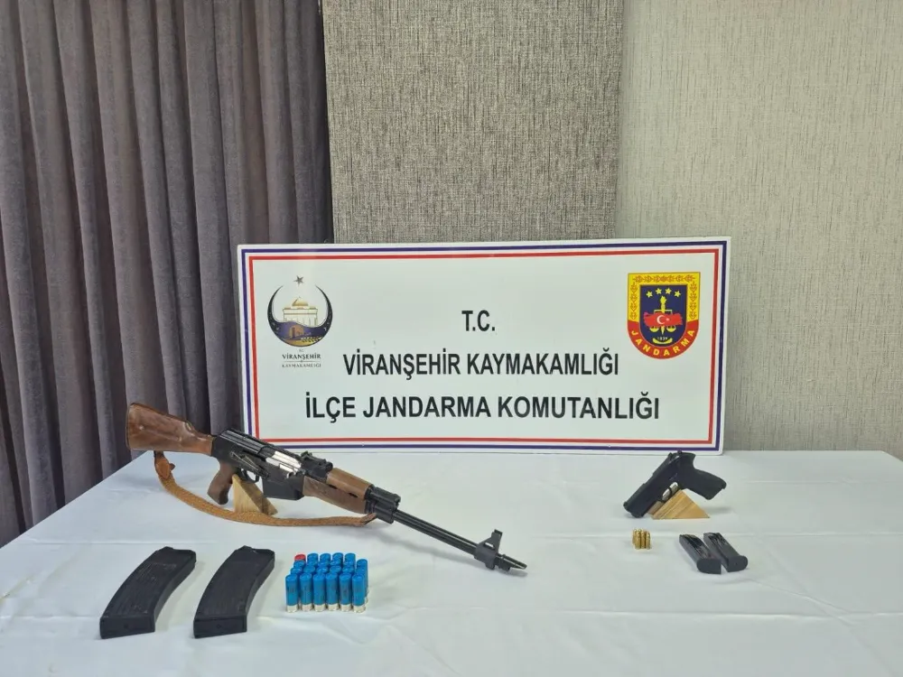 ŞANLIURFA’DA RUHSATSIZ SİLAH OPERASYONU: 1 GÖZALTI
