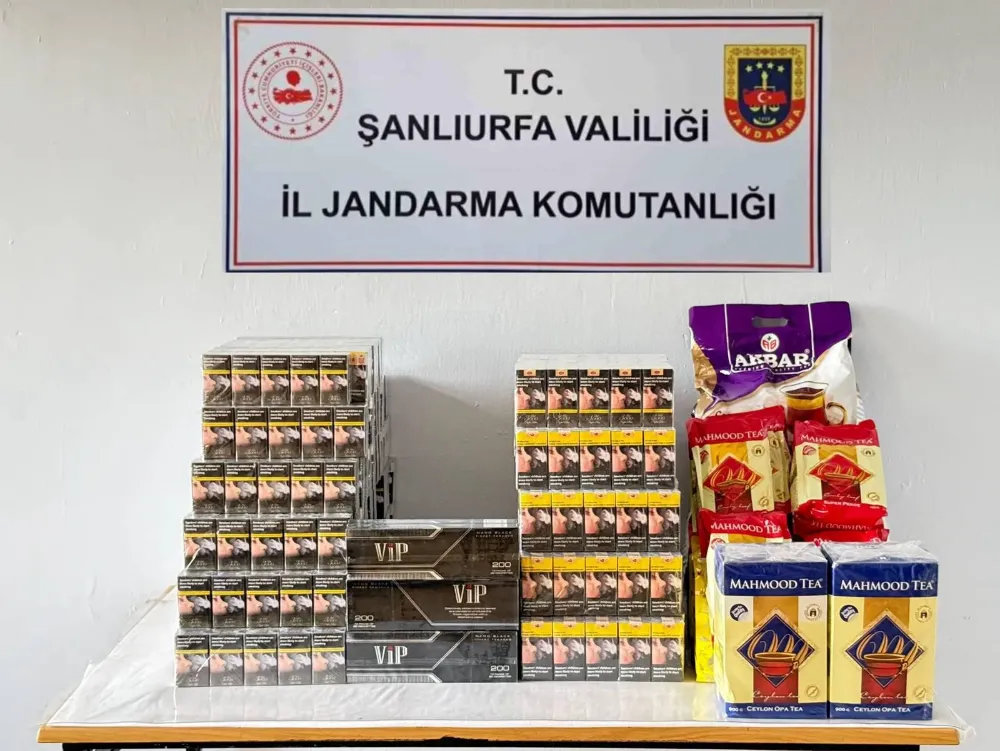 VİRANŞEHİR’DE JANDARMA EKİPLERİ KAÇAKÇILIĞA GEÇİT VERMEDİ